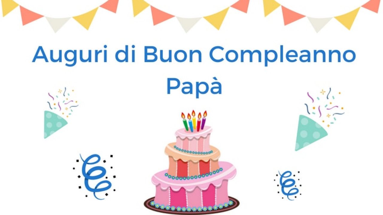 Auguri Di Buon Compleanno Papa