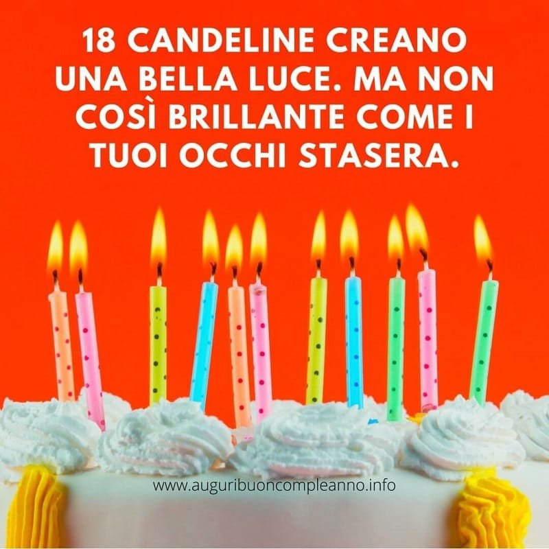 buon compleanno 18 anni